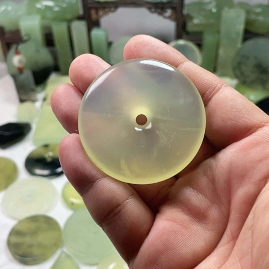 【闪购商品】未镶嵌岫玉挂件?***道