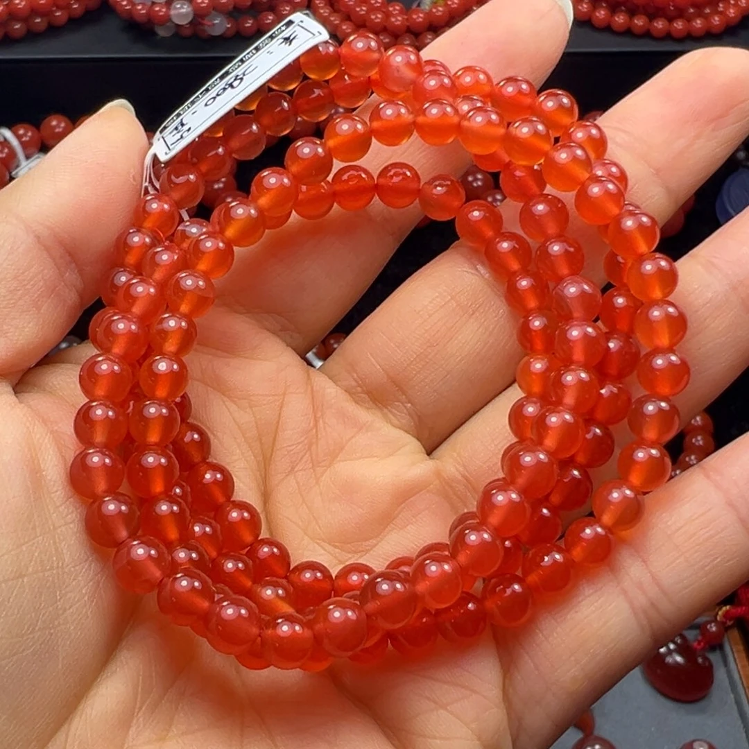 南红玛瑙未镶嵌手串