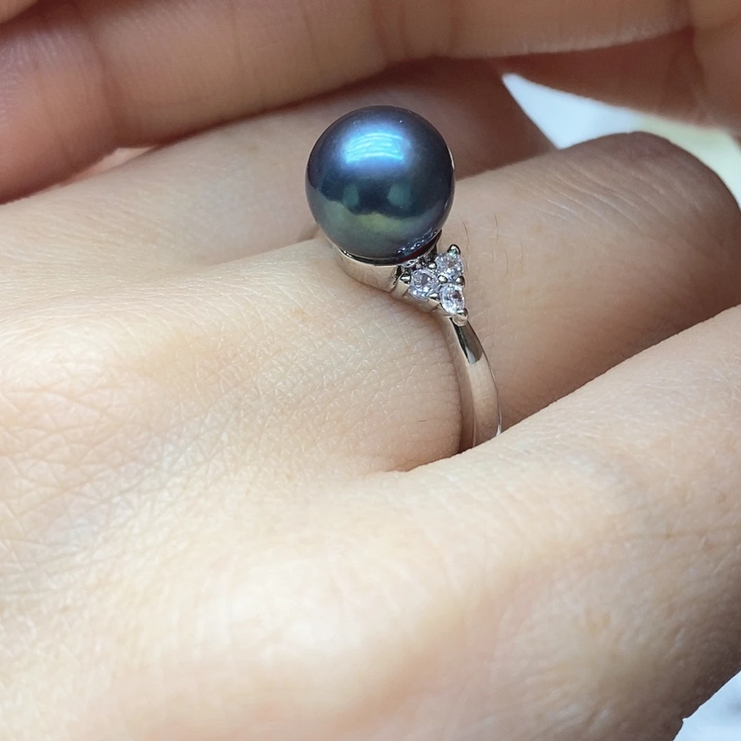 淡水珍珠未镶嵌戒指