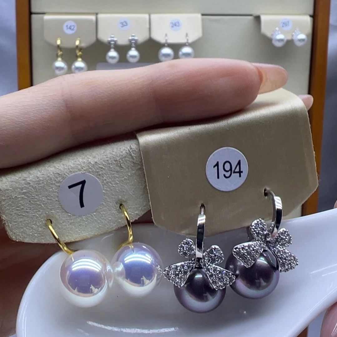 未镶嵌耳饰淡水珍珠