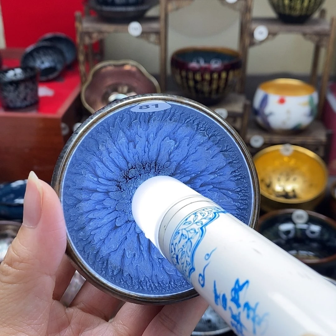 茶盏百花波体小主人杯