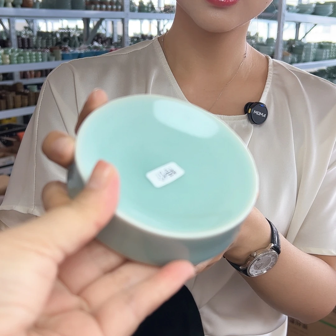 龙泉云间青瓷小米茶器