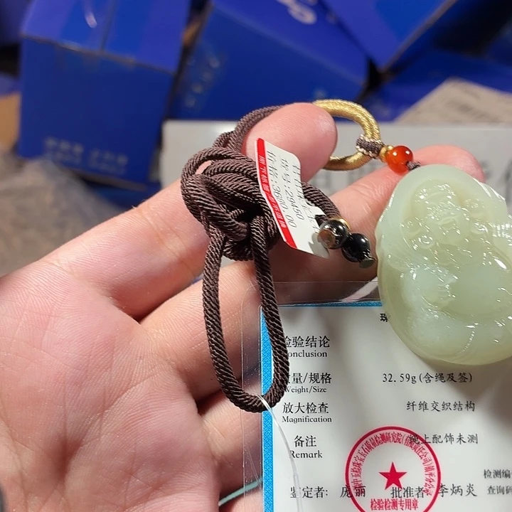 和田玉（糖玉）未镶嵌颈饰
