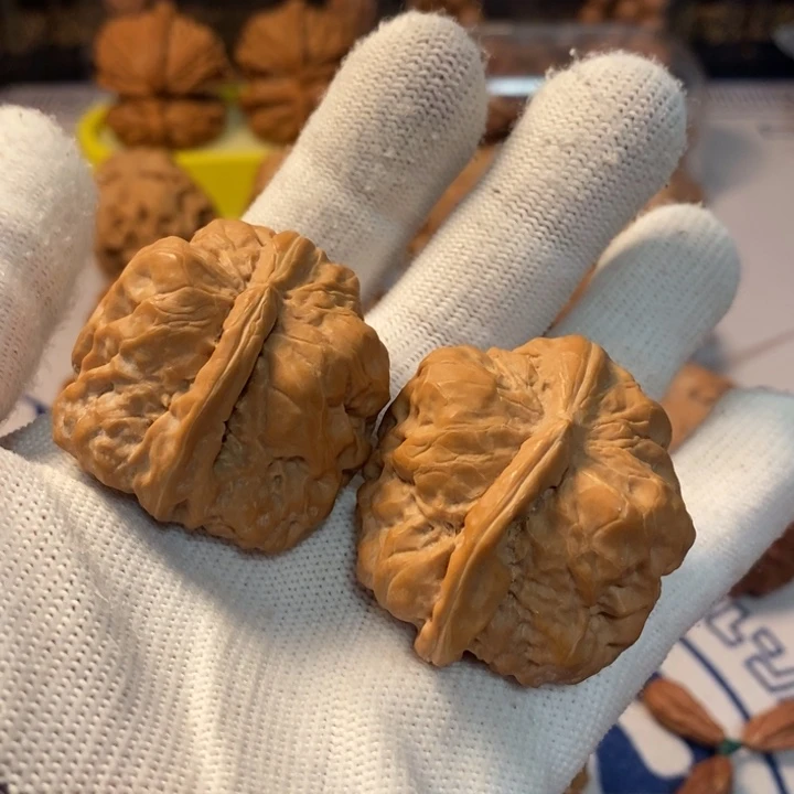 吊坠文玩核桃一帆风顺39.5