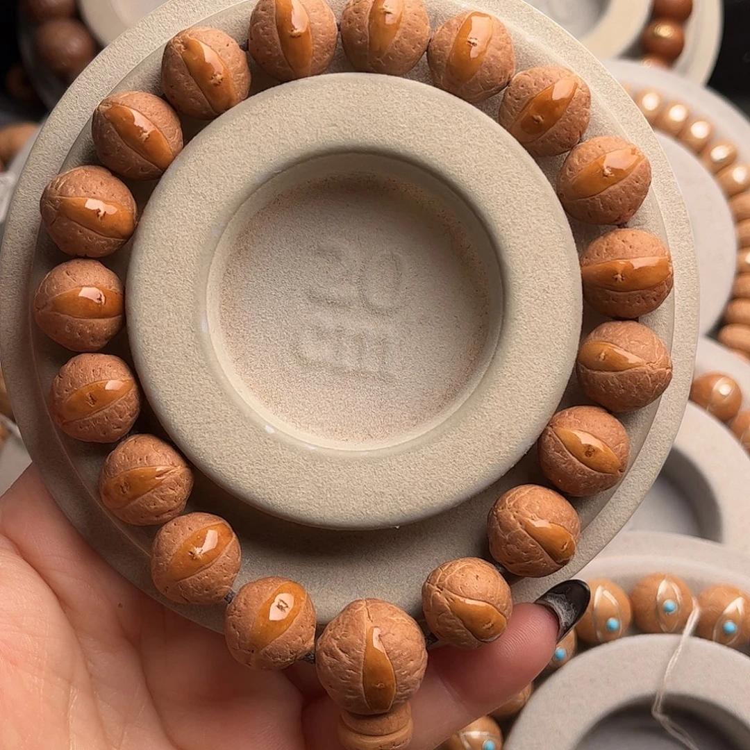 凤眼菩提吊坠13.5黄金眼