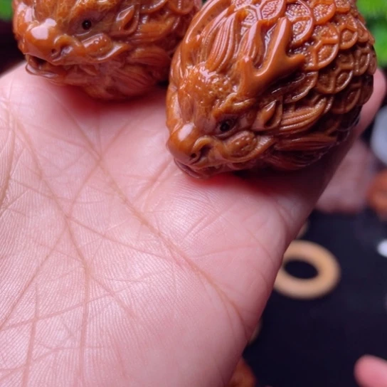 【闪购商品】手串/手链橄榄核35左右金币龙龟手球