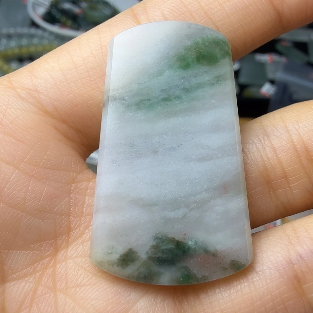 翡翠未镶嵌颈饰天然缅甸翡翠A货