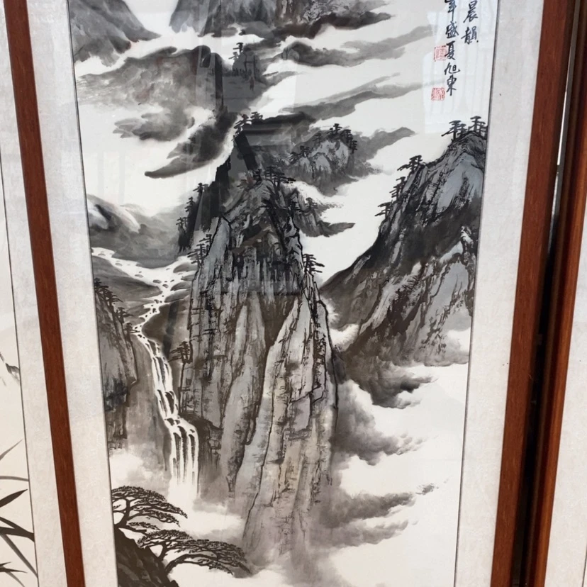 【闪购商品】国画手绘国画带框
