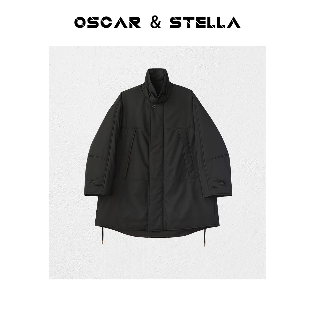 OSCAR&STELLA【诺丁山】时尚都市休闲潮流宽松立领外套41-25178