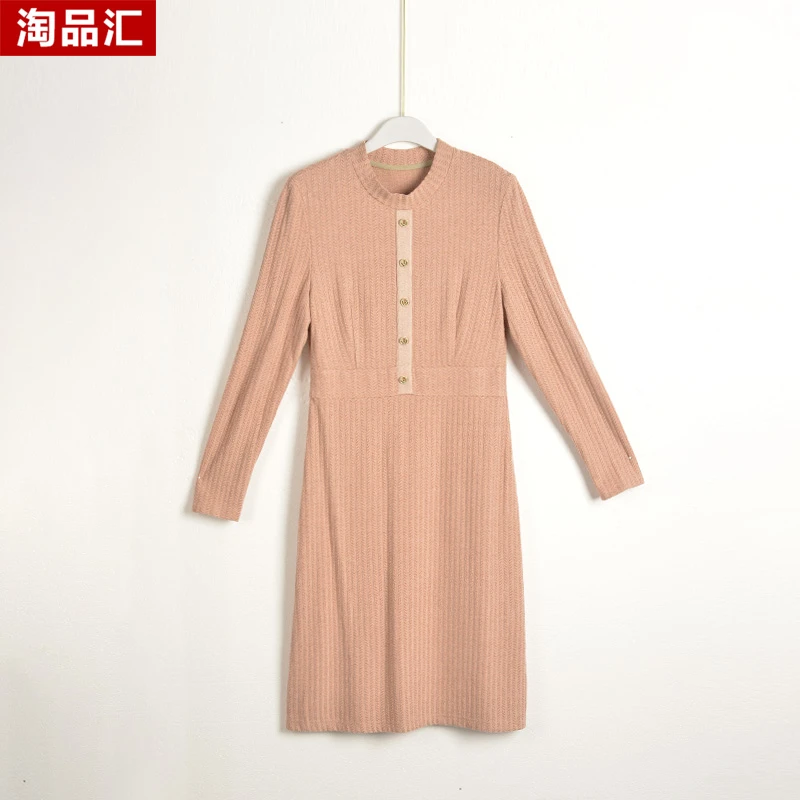 GPD3【专柜捡漏】中高端时尚女装DQB-连衣裙9152-花香粉
