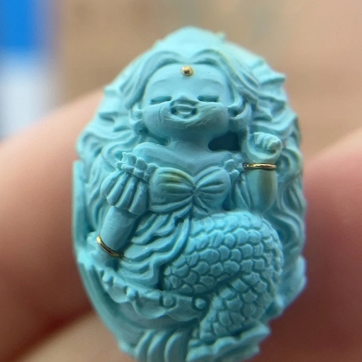 绿松石未镶嵌珠宝奇石