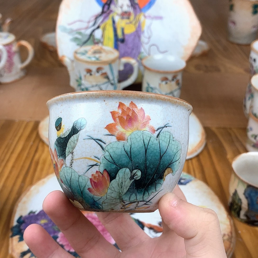 钟***生杯景德镇陶瓷手作