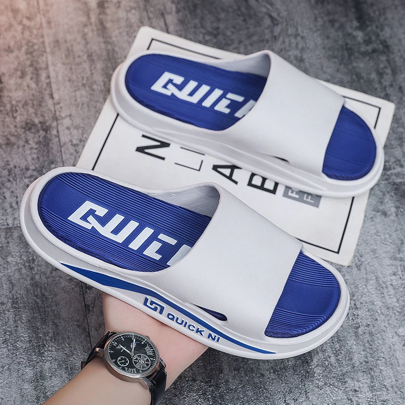 拖鞋男款四季软厚底防滑外穿居家用拖鞋踩屎感男女居家凉拖凉拖鞋