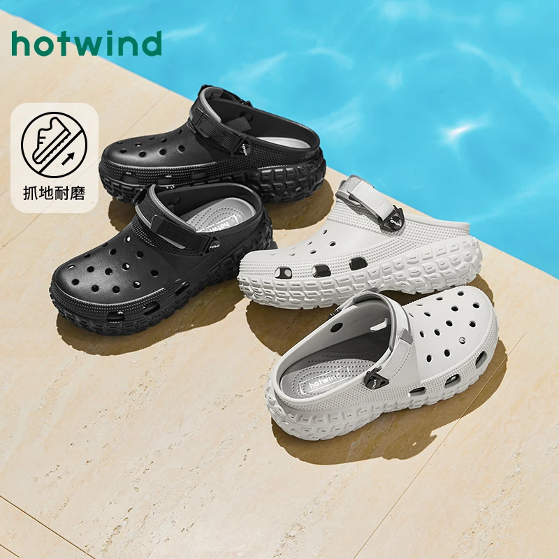 热风开车软底外穿舒适厚底增高夏季新款男士时尚拖鞋H62M25202