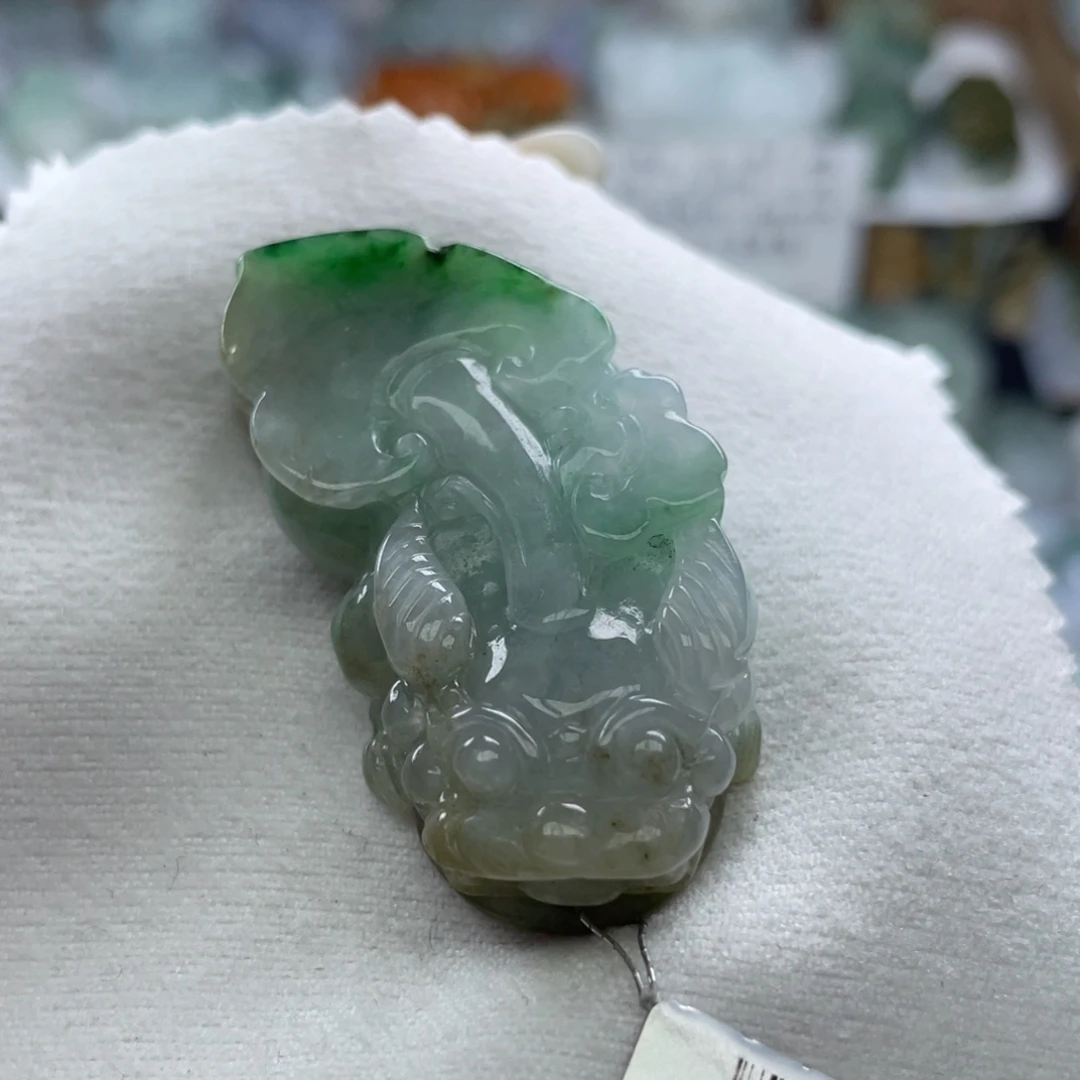 颈饰未镶嵌翡翠貔貅40