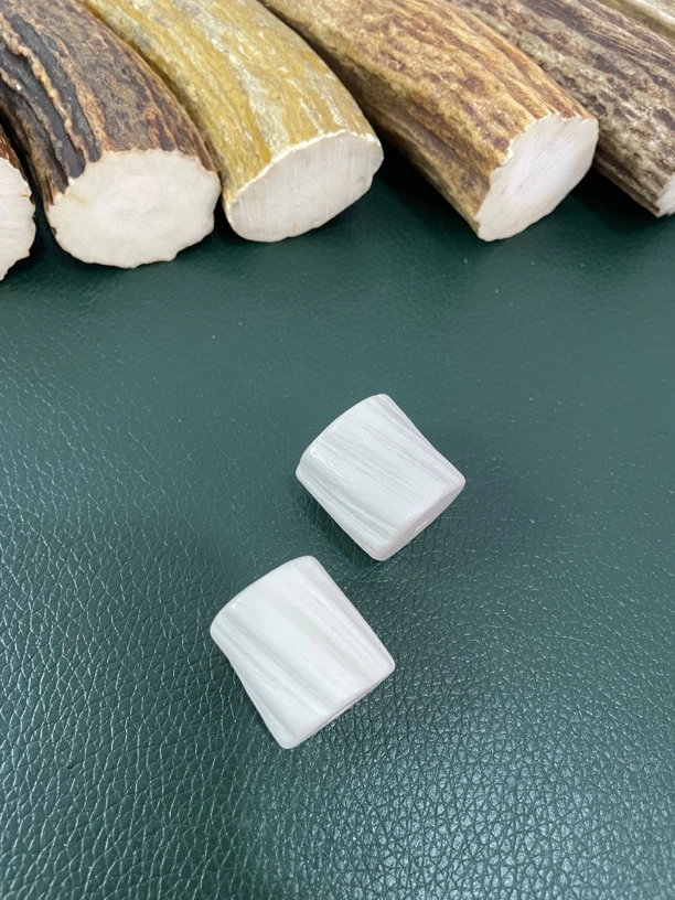 鹿角雕刻仿独墩子精修锁骨链配饰