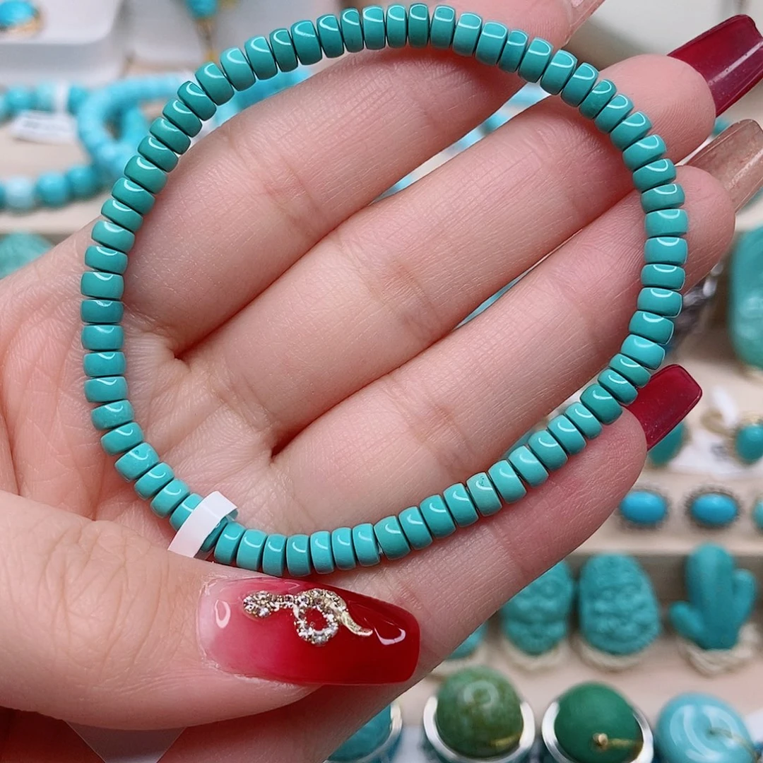 绿松石手串未镶嵌