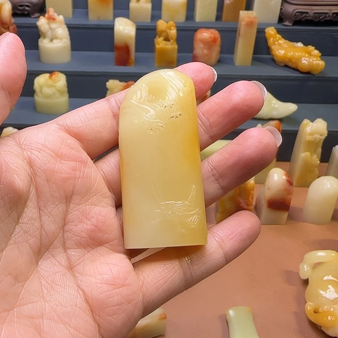 冰***封印石寿山石福建寿山石