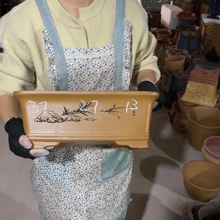 紫砂花盆紫砂花盆