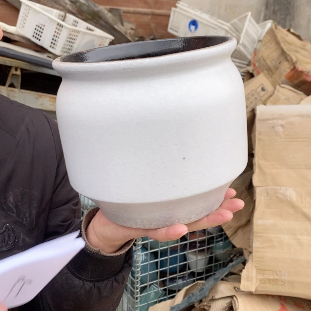 红陶杨杨花盆0211-1002