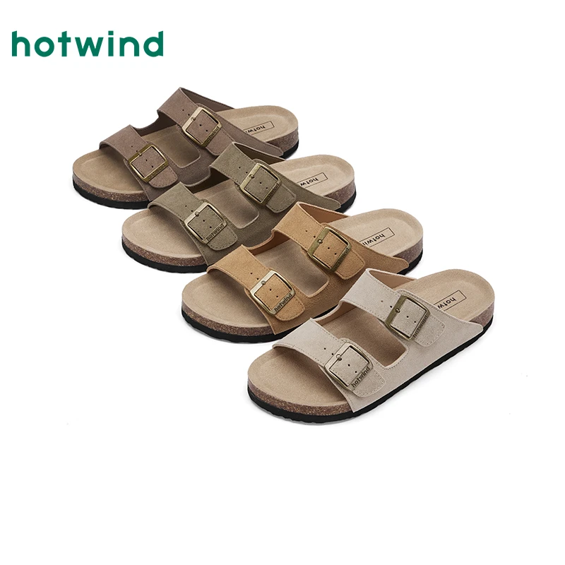 【热风门店同款】热风2025年夏季新款男士时尚拖鞋H62M25225