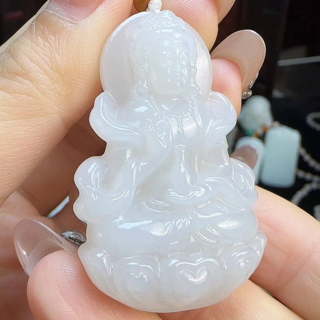 和田玉未镶嵌颈饰定制发货