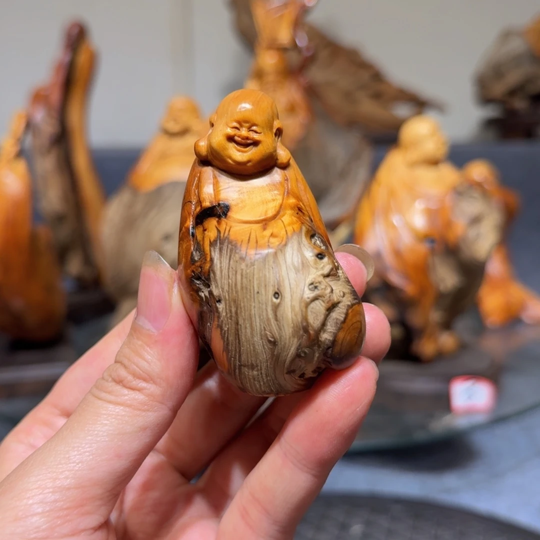 柏木（崖柏）太行崖柏手把件