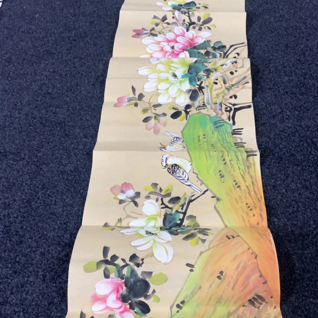 国画国画作品画心一张