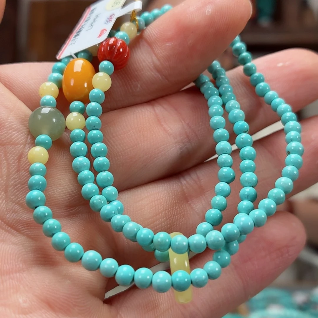 未镶嵌绿松石珠宝奇石