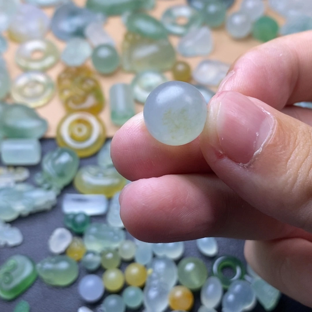 定制翡翠未镶嵌用****8珠子