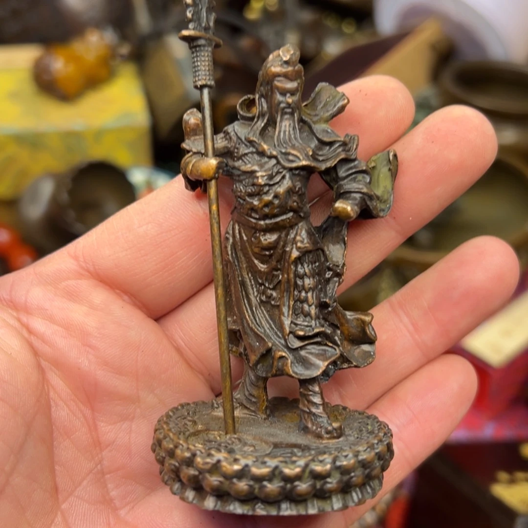 铜摆件欢迎欢迎你