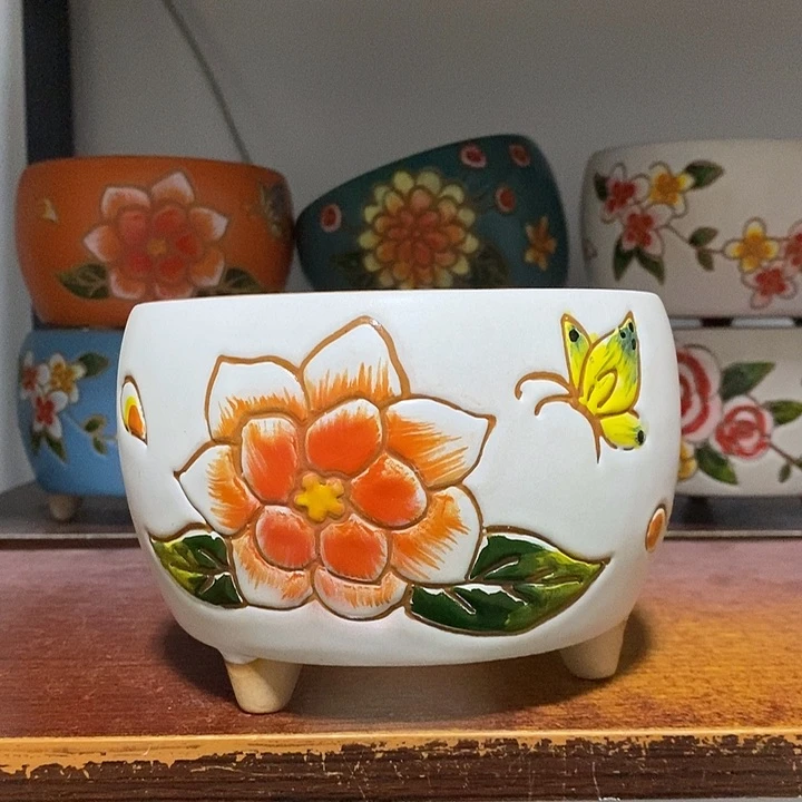 韩式多肉植物花盆