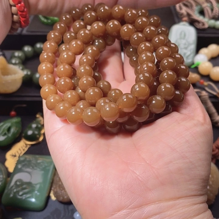 和田玉未镶嵌颈饰三*