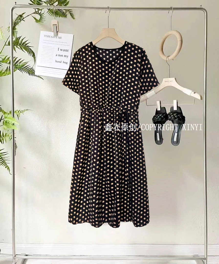 （众衣）高定款繁星点点连衣裙气质显瘦复古