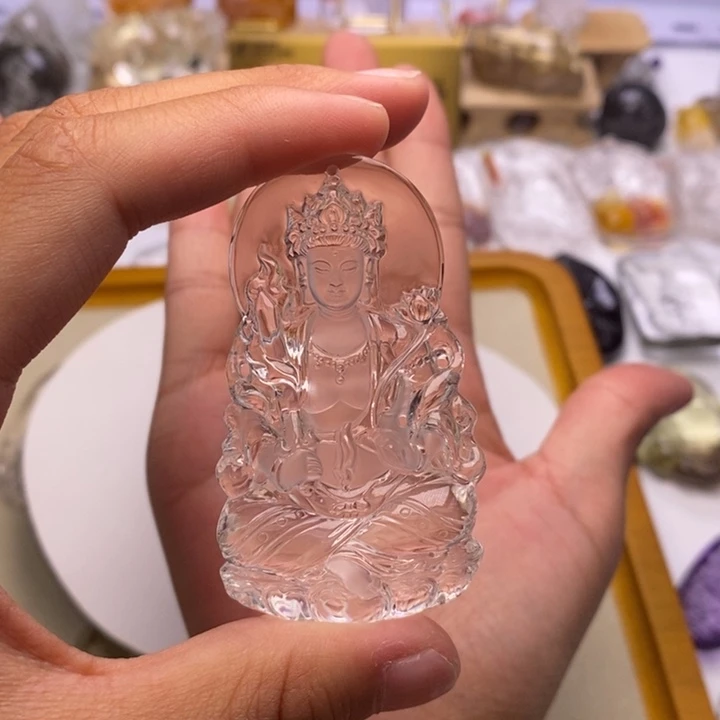 快***宝未镶嵌颈饰水晶定制