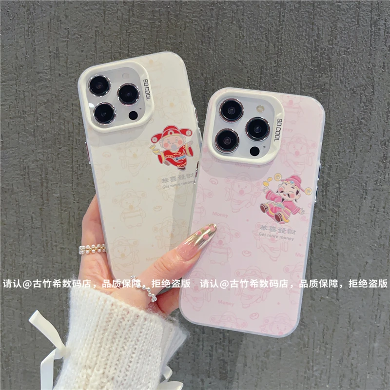 磨砂彩银适用苹果16/iPhone/华为荣耀/OPPO/VIVO/小米手机壳保护