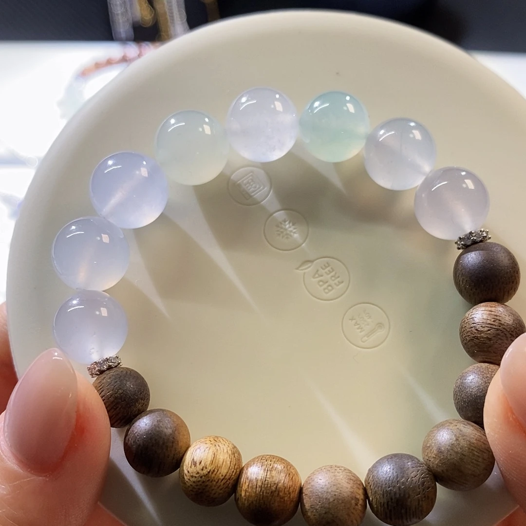 翡翠挂件未镶嵌亏清手串