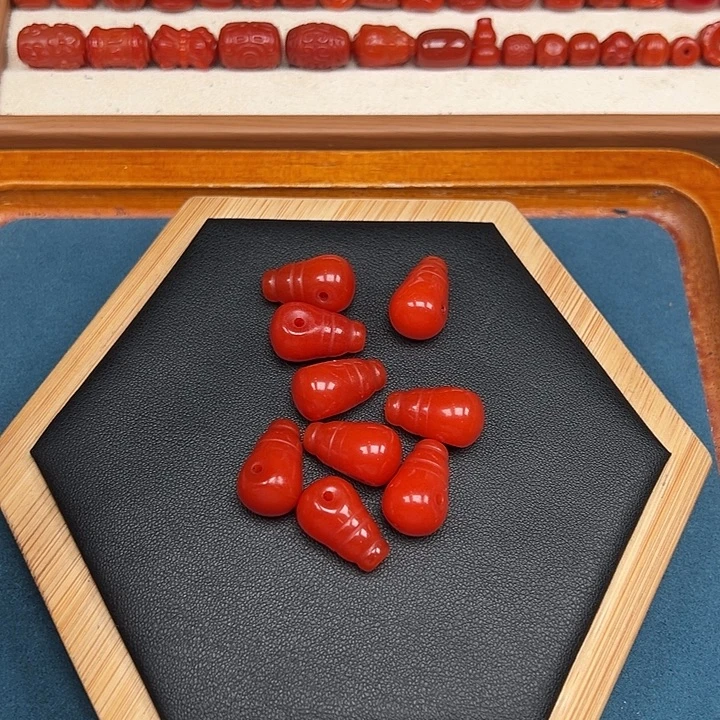 南红玛瑙未镶嵌卡11✖️19保山锦红三通