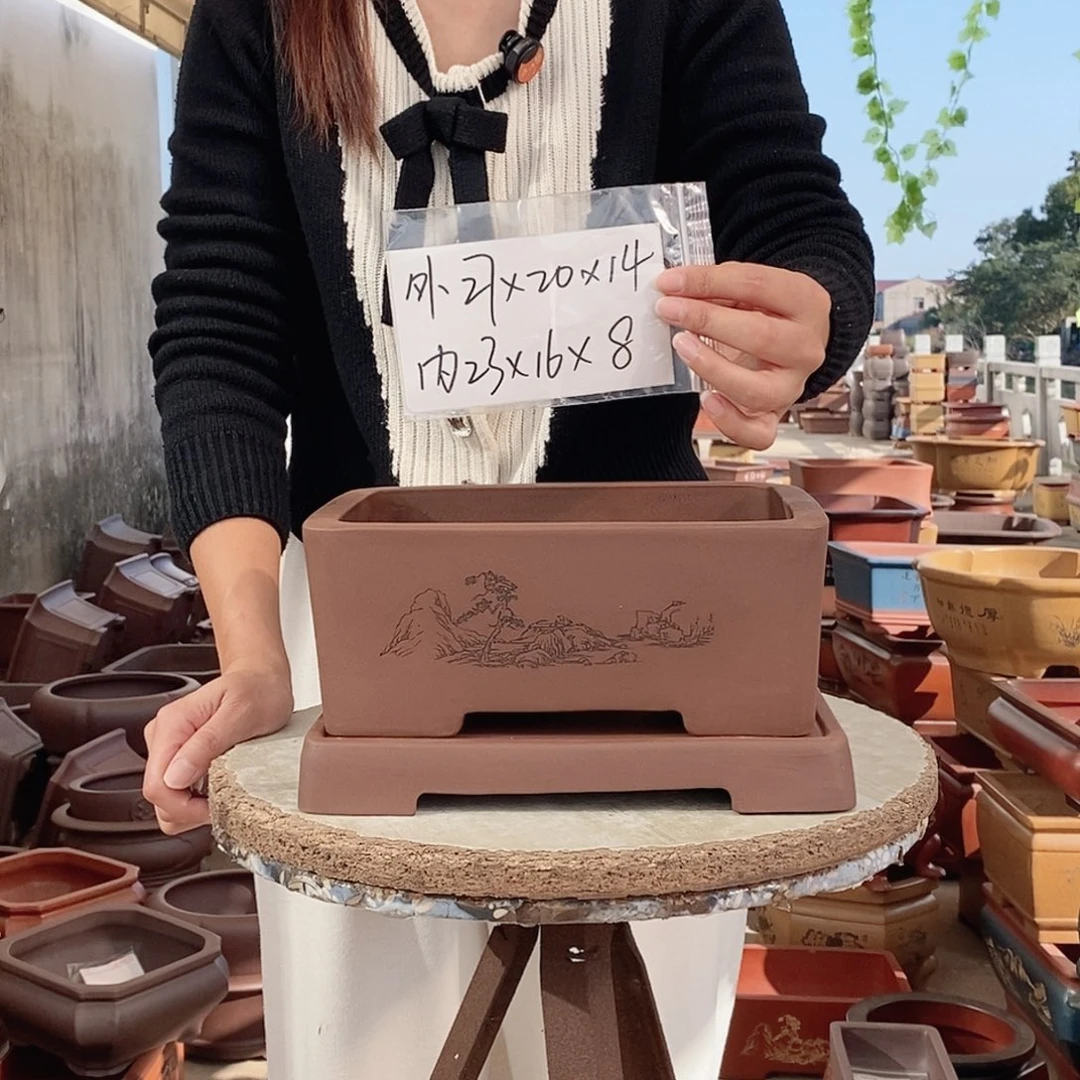 紫砂花盆紫砂花盆