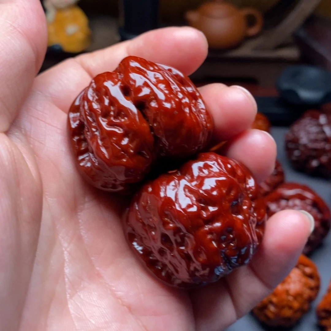 文玩核桃吊坠39蛤蟆头