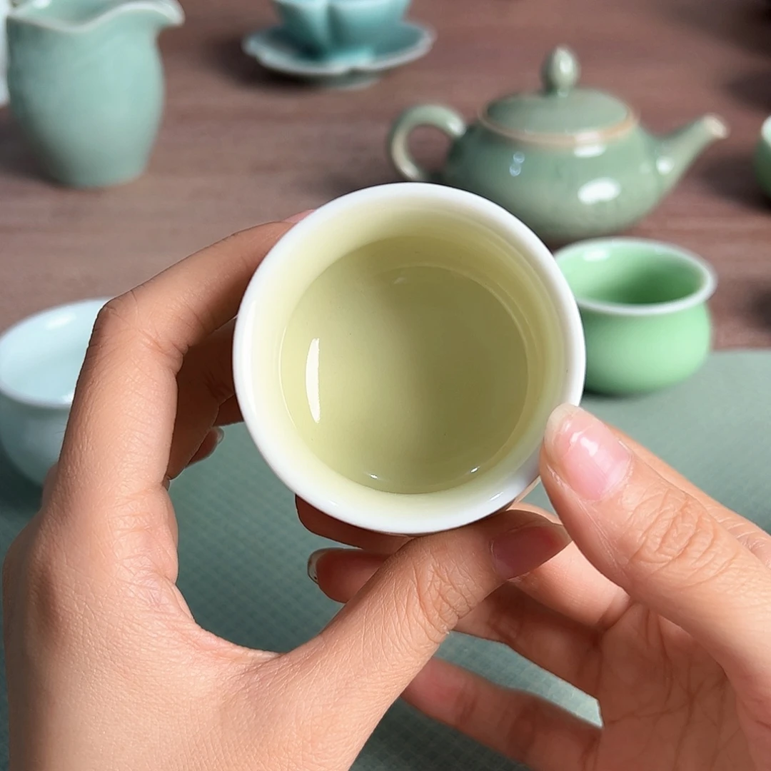 云间青瓷小米茶器龙泉