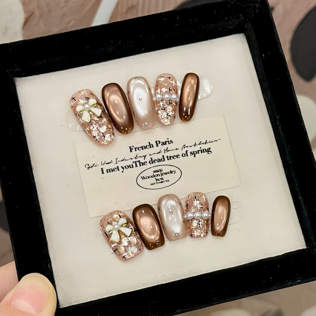 遇见小香-Naier奈儿轻奢高定美甲10片装