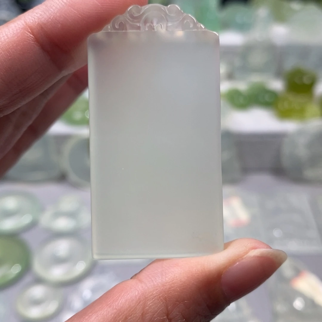 更***界蛇纹石玉未镶嵌手把件