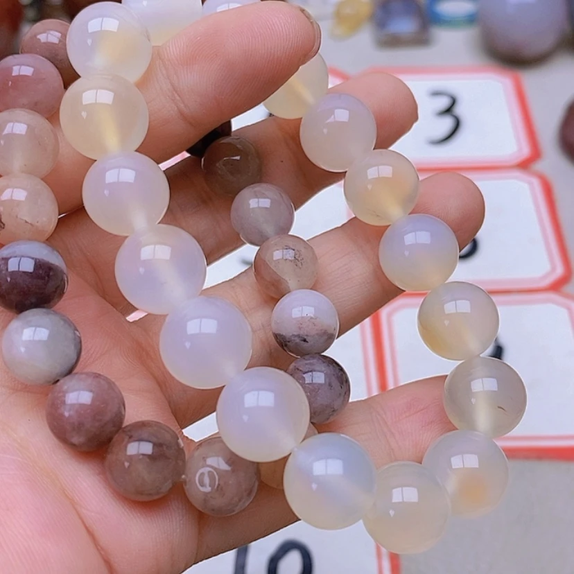 【闪购商品】玛瑙/玉髓未镶嵌珠宝半成品幸***子