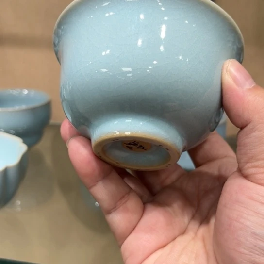 瓷片陶瓷茶具汝瓷茶具