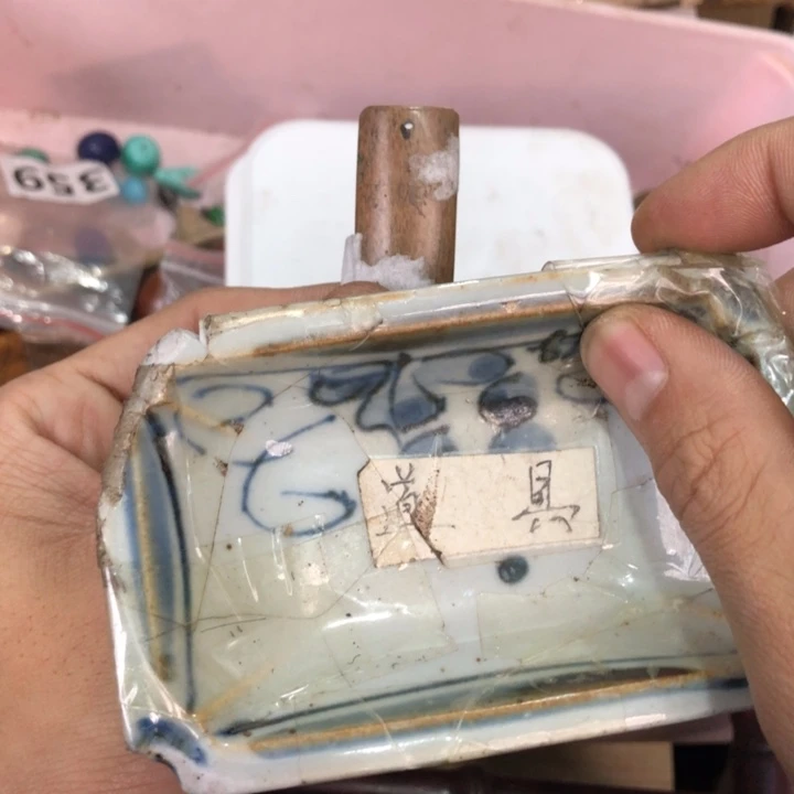 陶瓷孤品单件车里拍