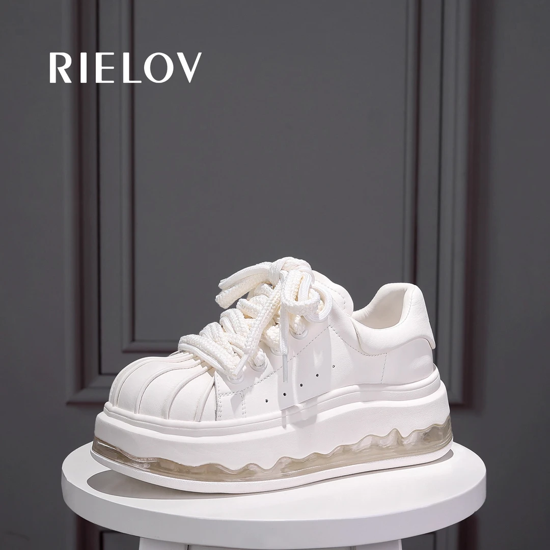 RIELOV 【丽丽】增高6cm时尚潮流百搭女士休闲鞋56203