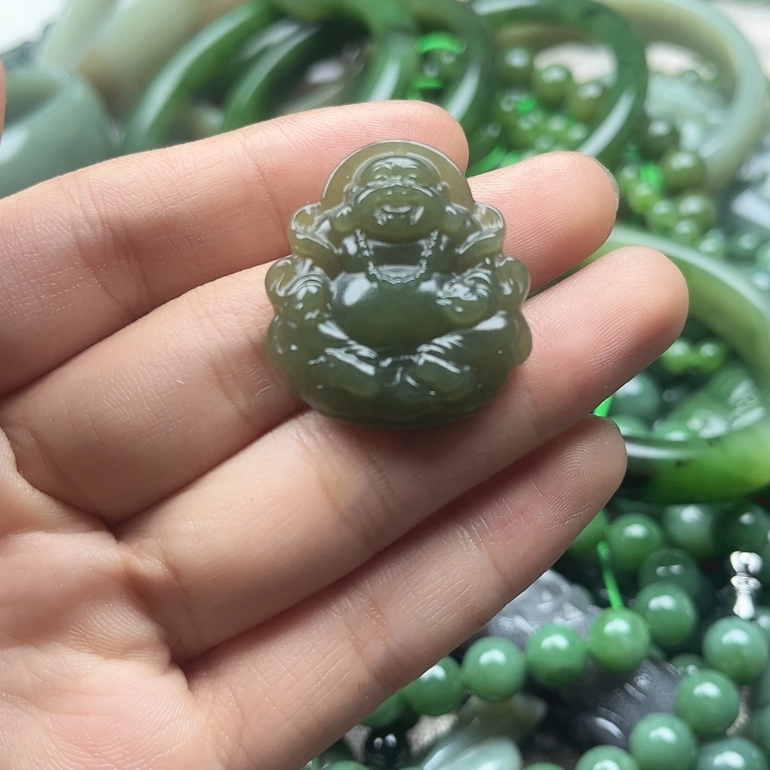 和田玉（黄玉）未镶嵌颈饰