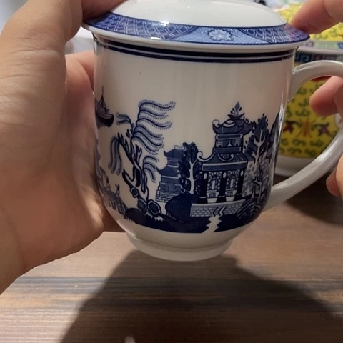 办公杯一个陶瓷陶瓷