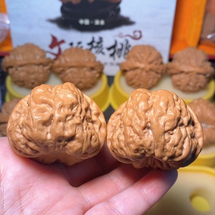 文玩核桃把件蛤蟆头 43 45